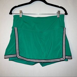 Green/navy Fila active cheer skirt size medium